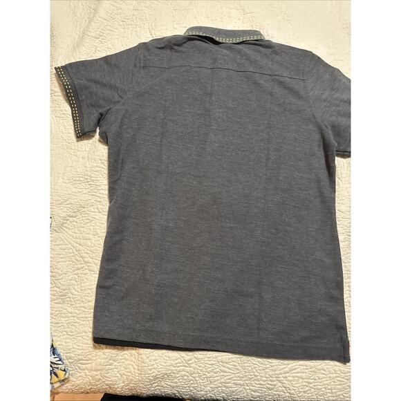 McDonalds Employee Uniform Grey Unisex S-R Polo Work Shirt Timeless Elements L-R - Picture 7 of 9
